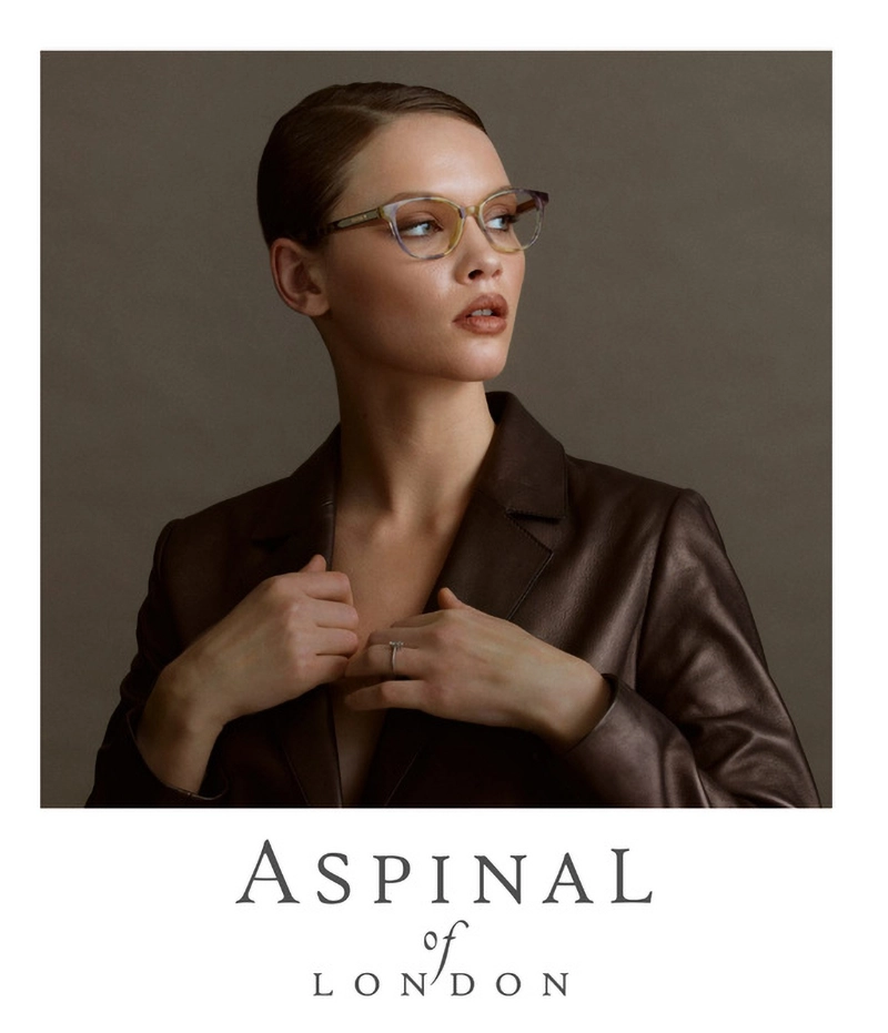 Aspinal of London eyewear page